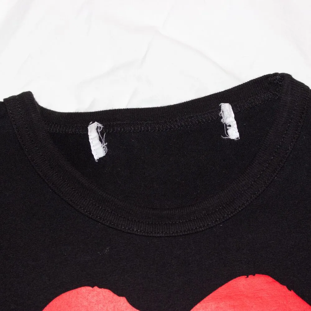 play comme des garcons black heart graphic tee - Image 6