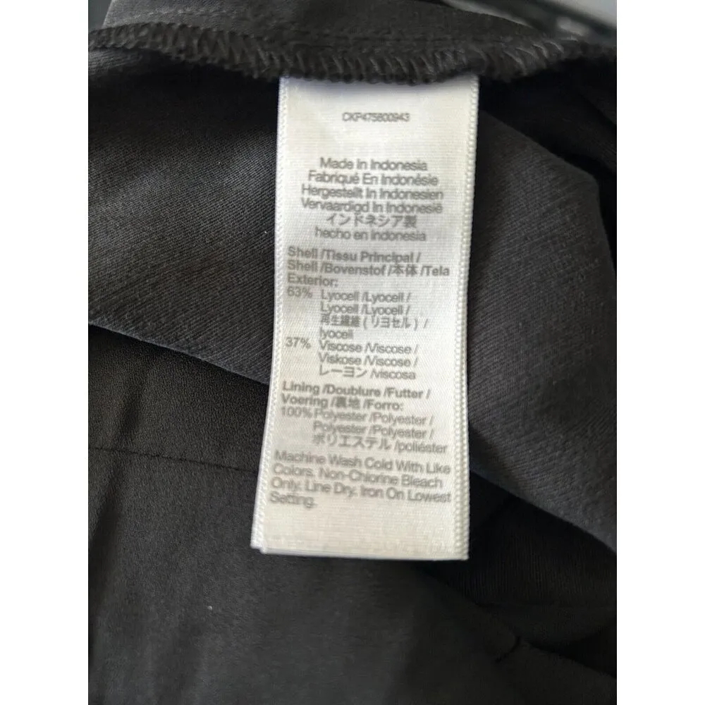 Madewell Amira Square-Neck Wide-Leg Sleeveless Jumpsuit Black Size 6 - Image 16