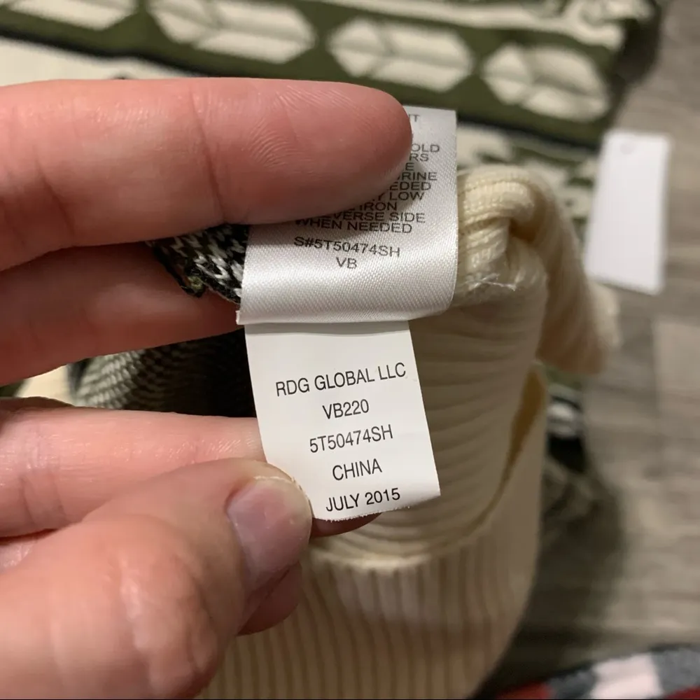 Cloud Chaser Olive Green Creme Aztec Dress; Large - Image 8