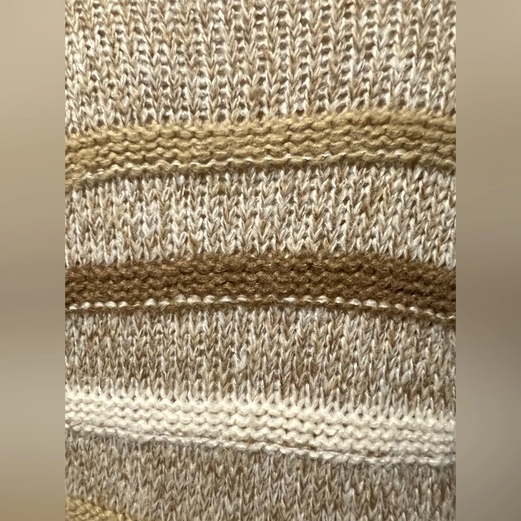 Saints and Hearts Crocheted Cozy Striped Tunic Sweater - Image 7