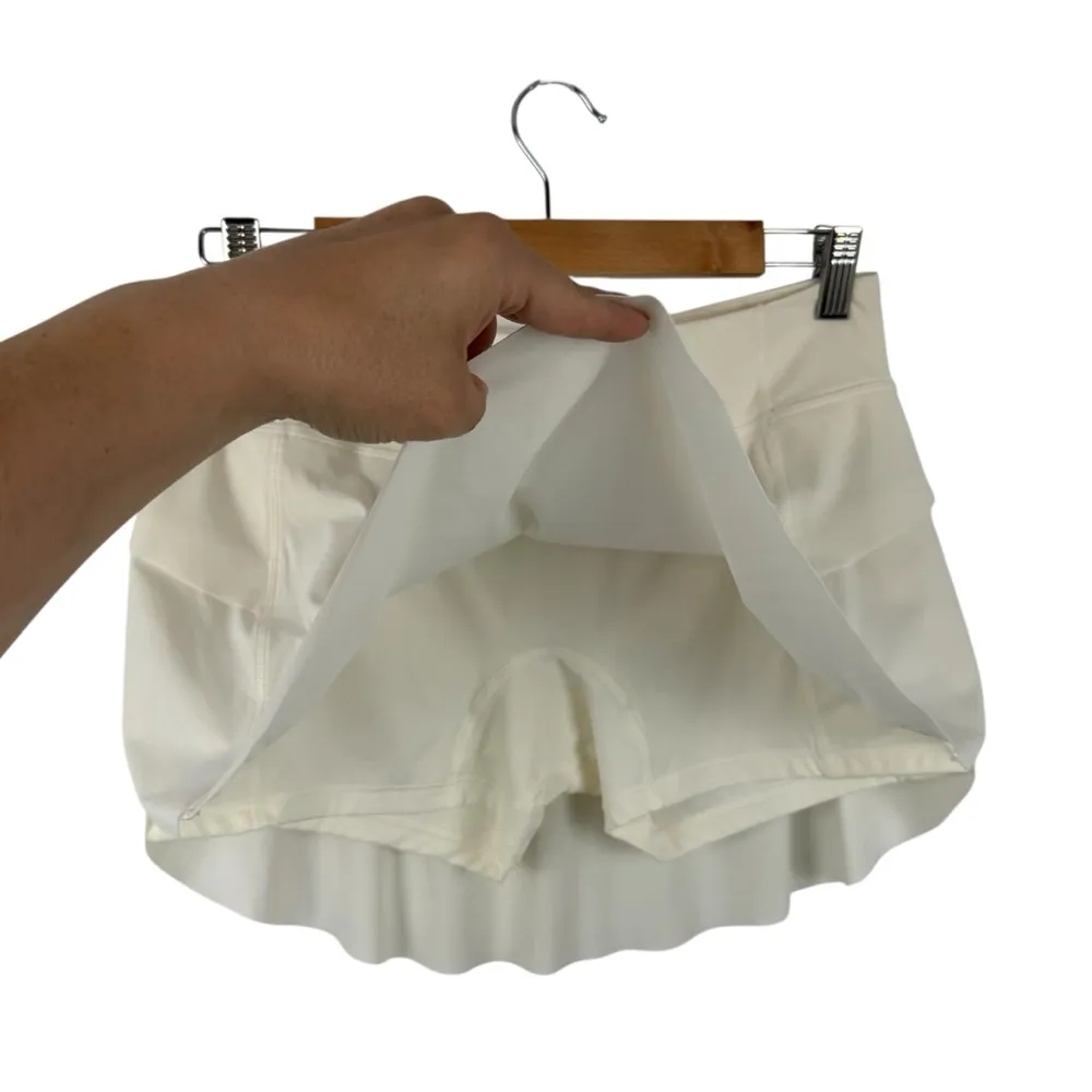 Zyia White Gand Slam Tennis Skirt Athletic Skort Pockets Stretch Size Large - Image 6
