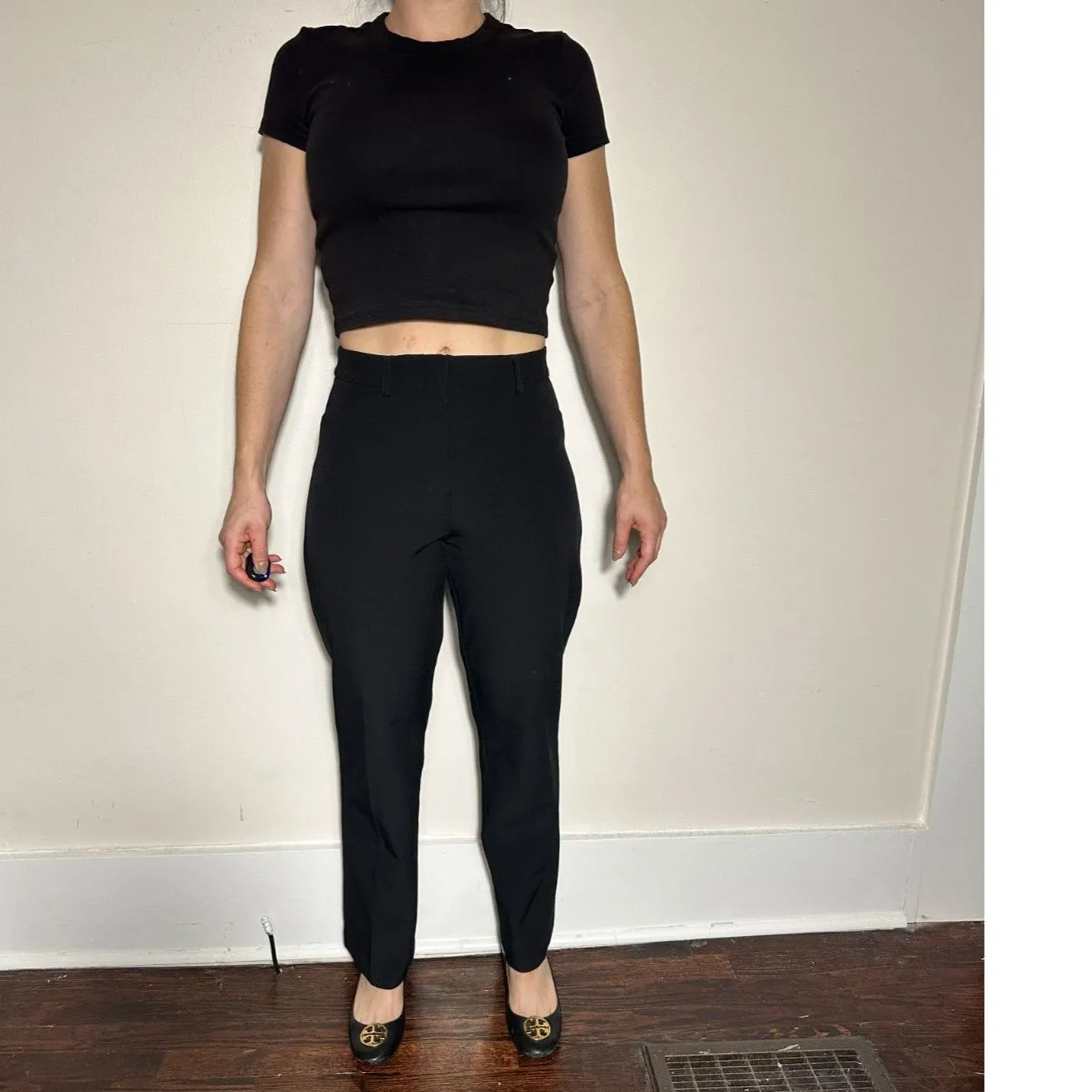 Express Black Business Casual Trousers Size Small - Image 2