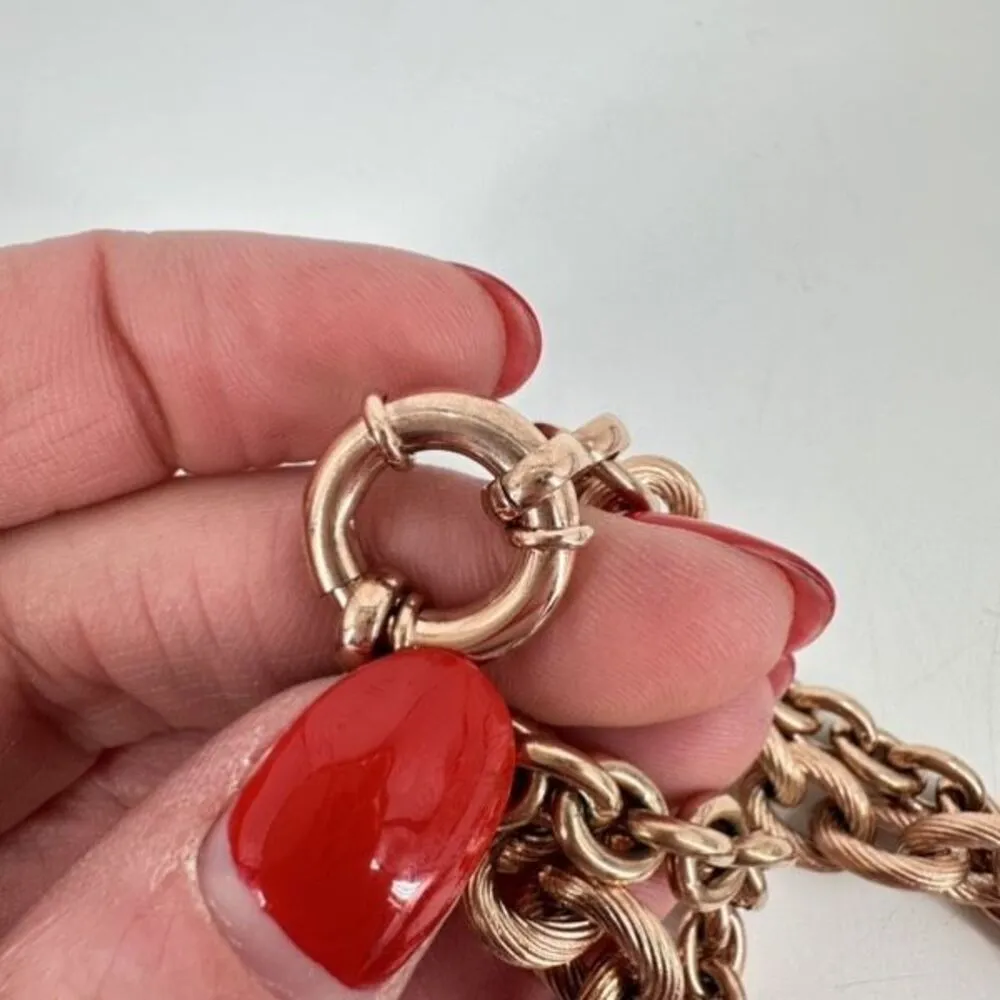 Folli Follie Womens‎ Beaded Chunky Chain Links 2 - Image 5