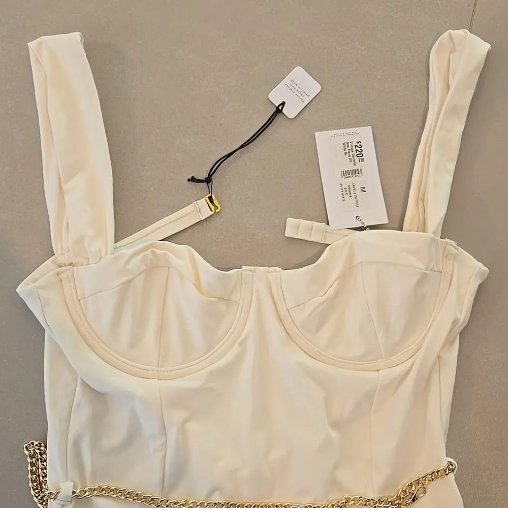 NWT! WeWoreWhatDanielle Belted One-Piece Swimsuit - Image 7