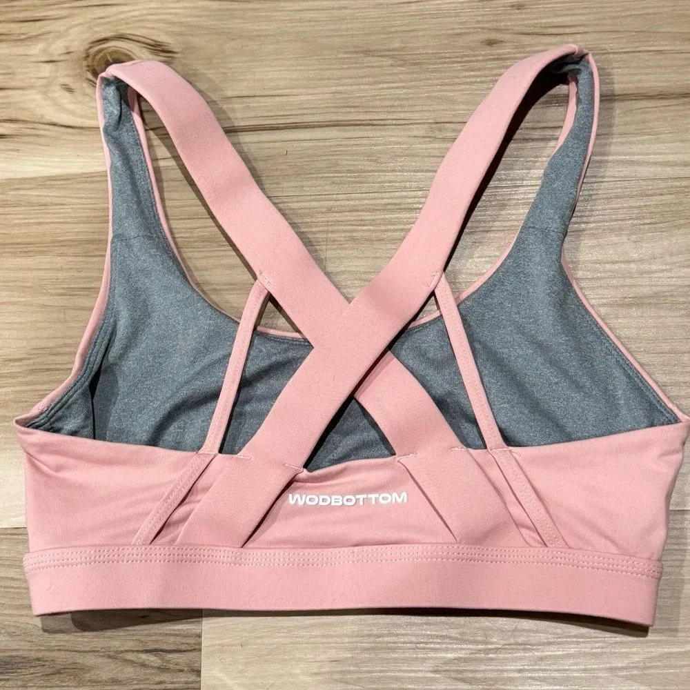 Wodbottom Athletic Strappy Sports Bra Women’s Medium Pink - Image 2