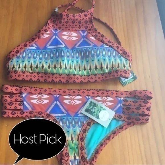 Eidon nigh neck top with full coverage bottoms NWT - Image 2