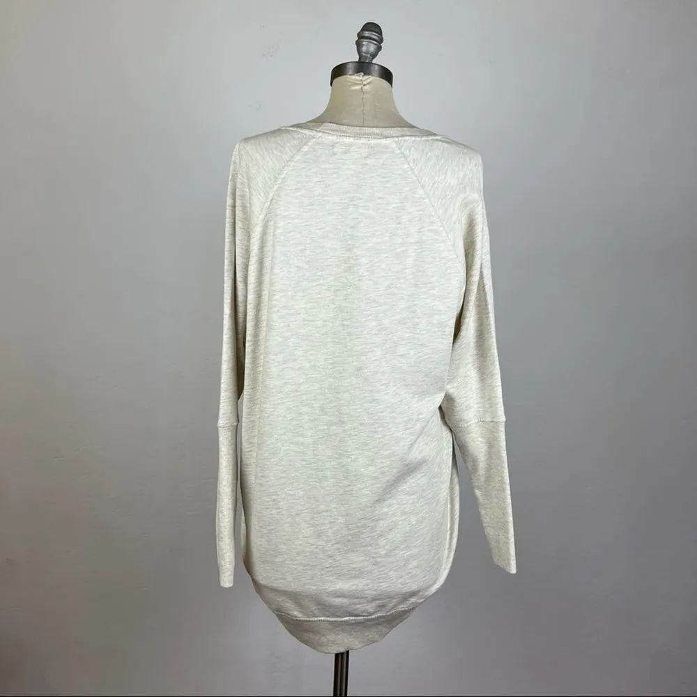 Anthropologie T.La Cream Oversize Sweater - Image 5