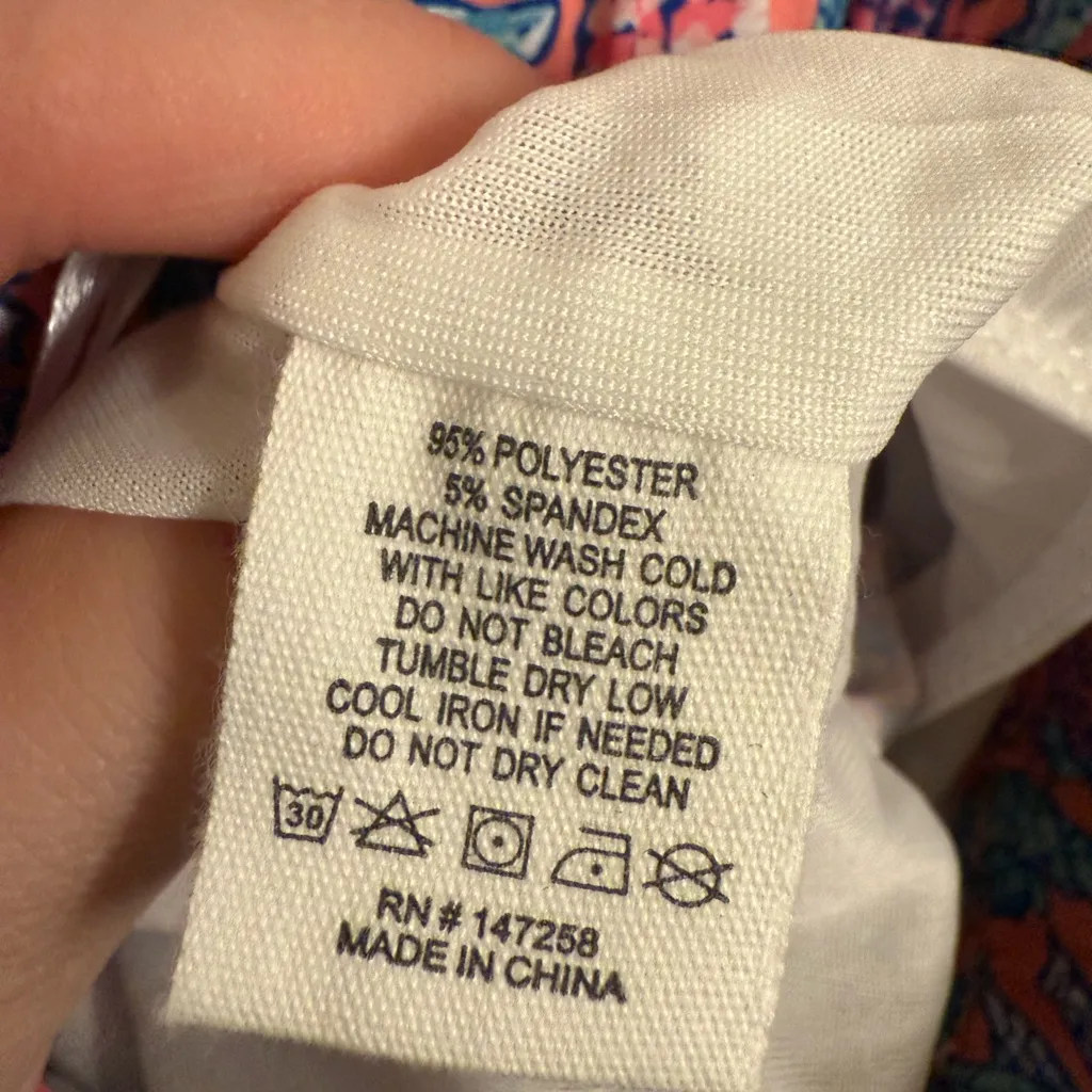 Simply Southern Pink Coral Seahorse High Rise Elastic Waist Shorts - size XXL - Image 8