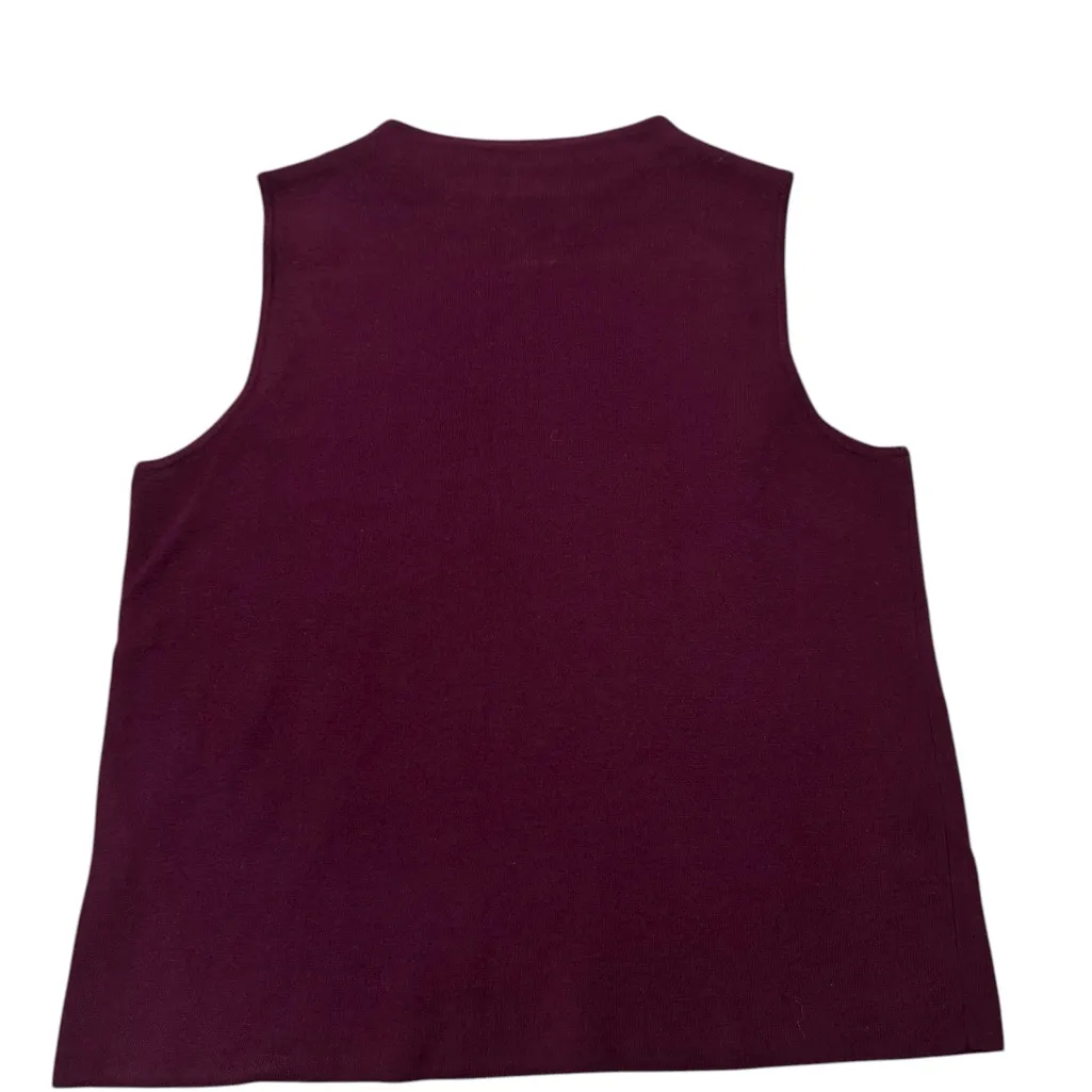 MILLY Knit Sweater Tank Top - Image 2