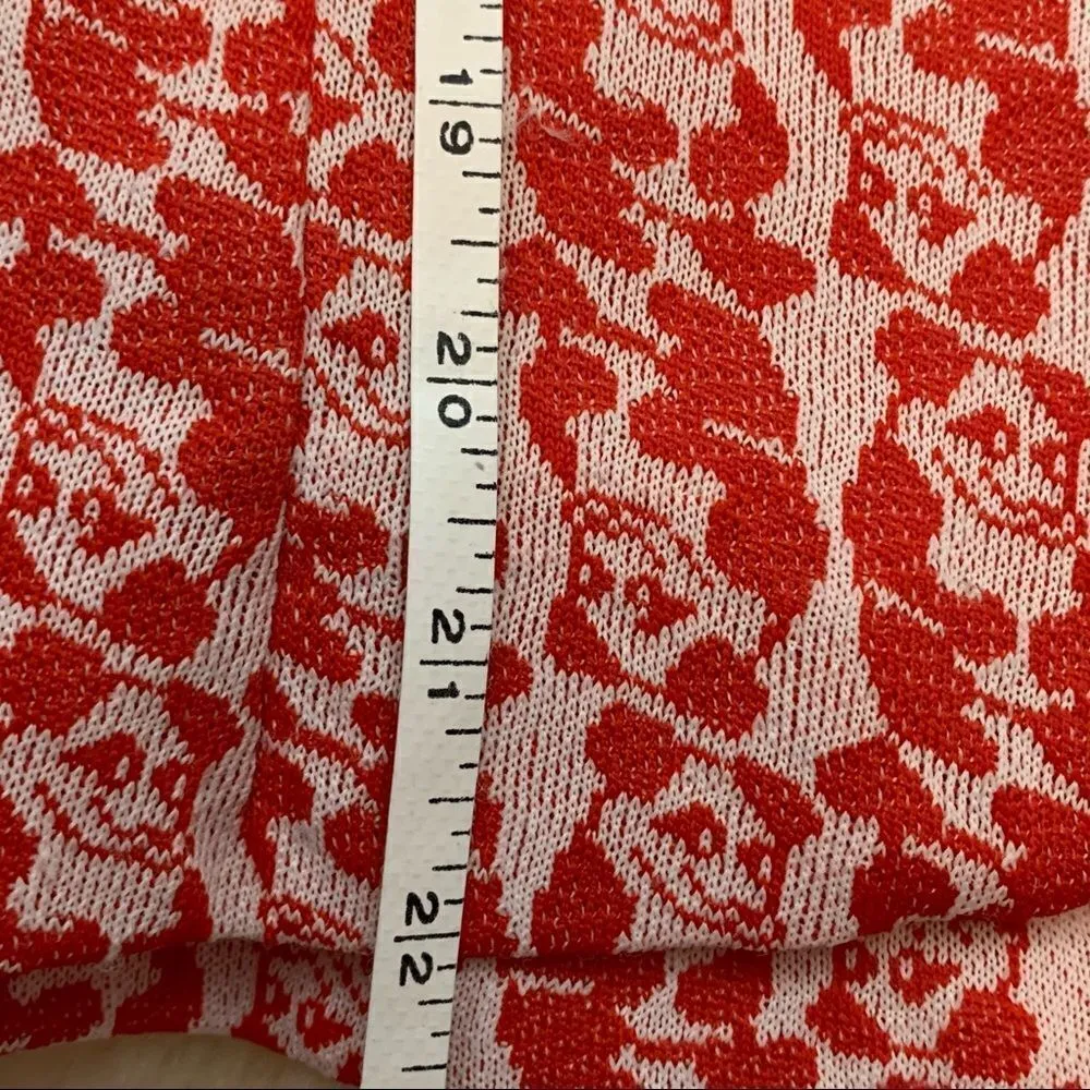 Vintage handmade red panda skirt suit Red Size 4 - Image 14