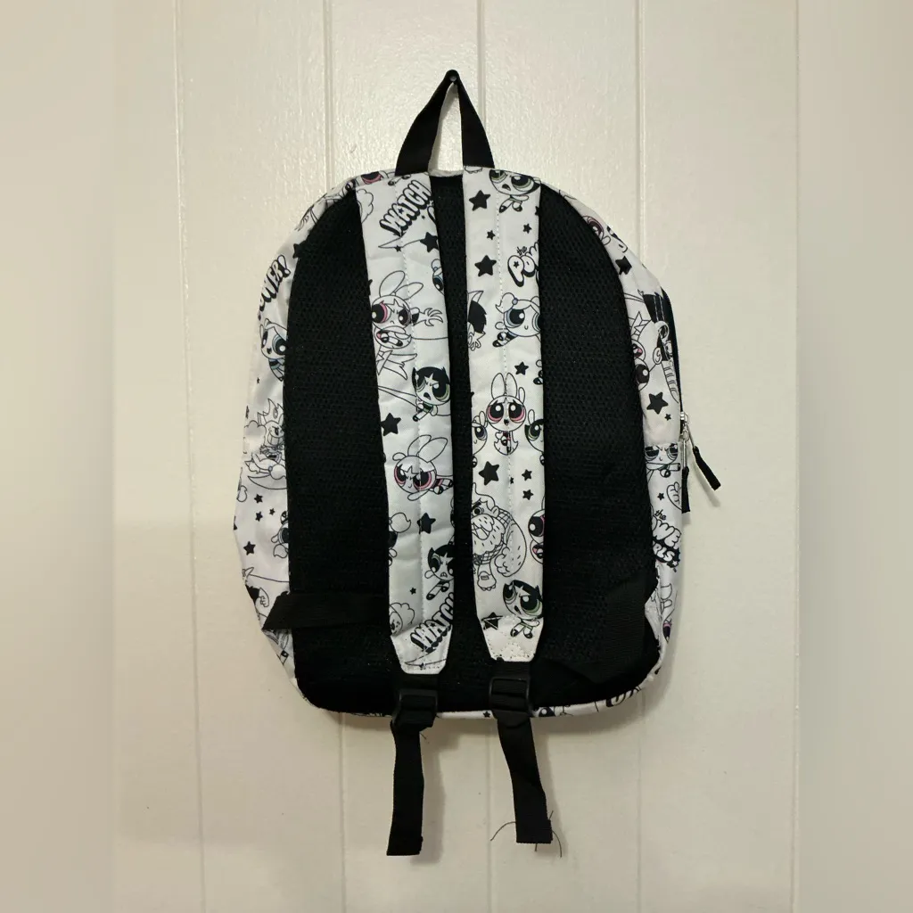 A Rare Modern Vintage Cartoon Network Sold out The Powerpuff Girls Trio Backpack - Image 3