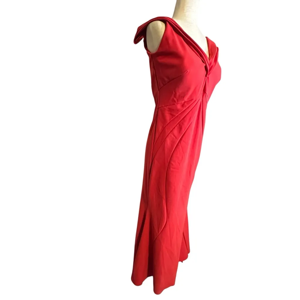 La Petite Robe di‎ Chiara Boni Red Tally Gown Maxi Dress - Image 8