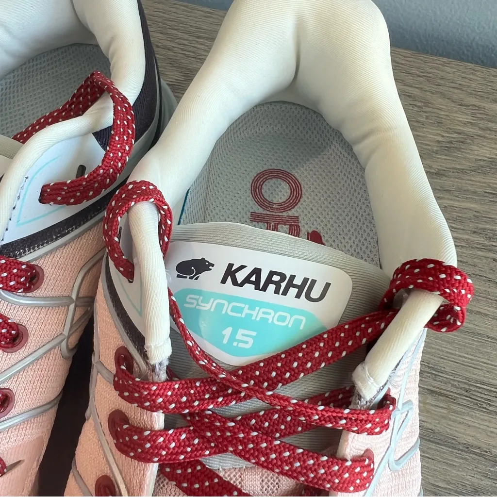 Karhu Synchron Ortix 1.5 Creole Pink Potent Purple Size 10.5 Running Shoes - Image 4
