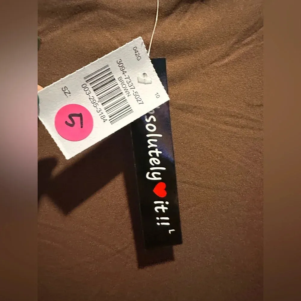 Absolutely It! Bodycon brown maxi dress NWT - Image 3