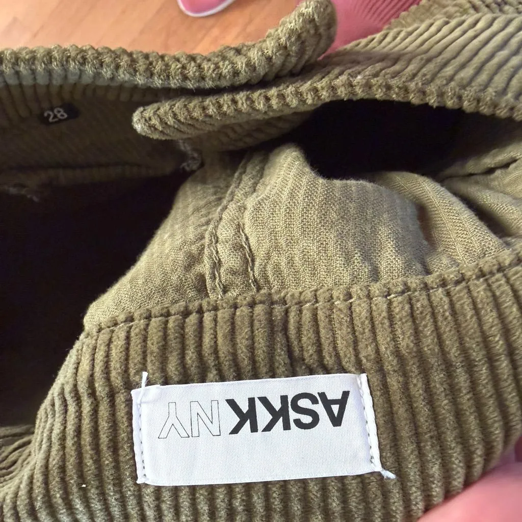 ASKK NY Brighton Wide Leg Corduroy Pants - Image 7