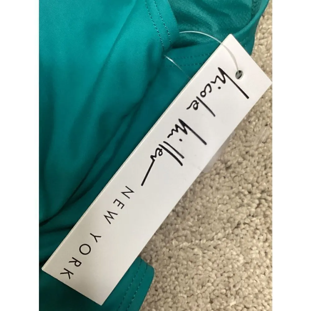 New. Nicole Miller plunge neck swimsuit. XL. Normally $120 - Image 12