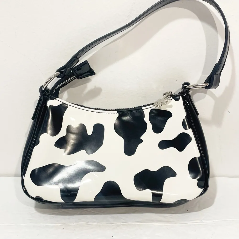Delia*s Y2k Animal Behavior Cow Print Shoulder Bag - Image 3