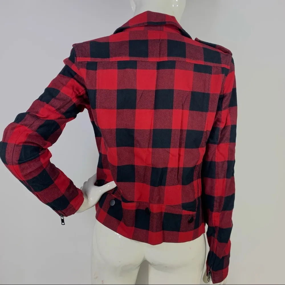 Hudson Cynic Moto Jacket Tundra Plaid - Image 7