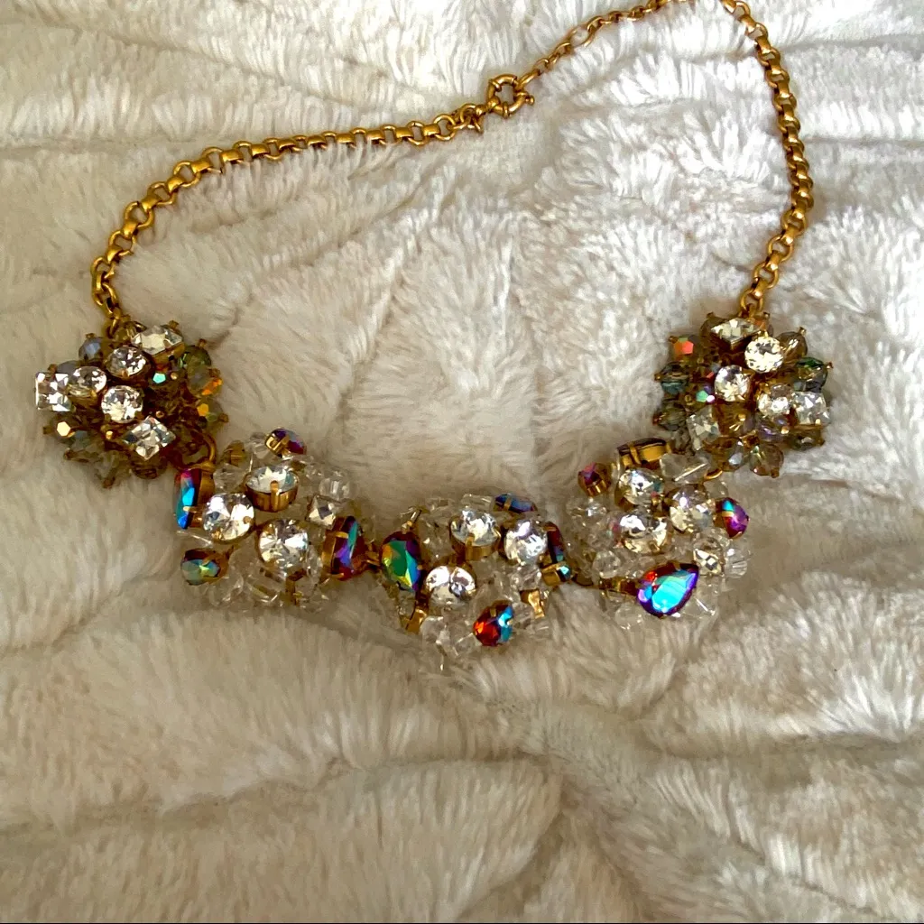 J.Crew • Jeweled Geometric Crystal Spears Necklace - Image 11