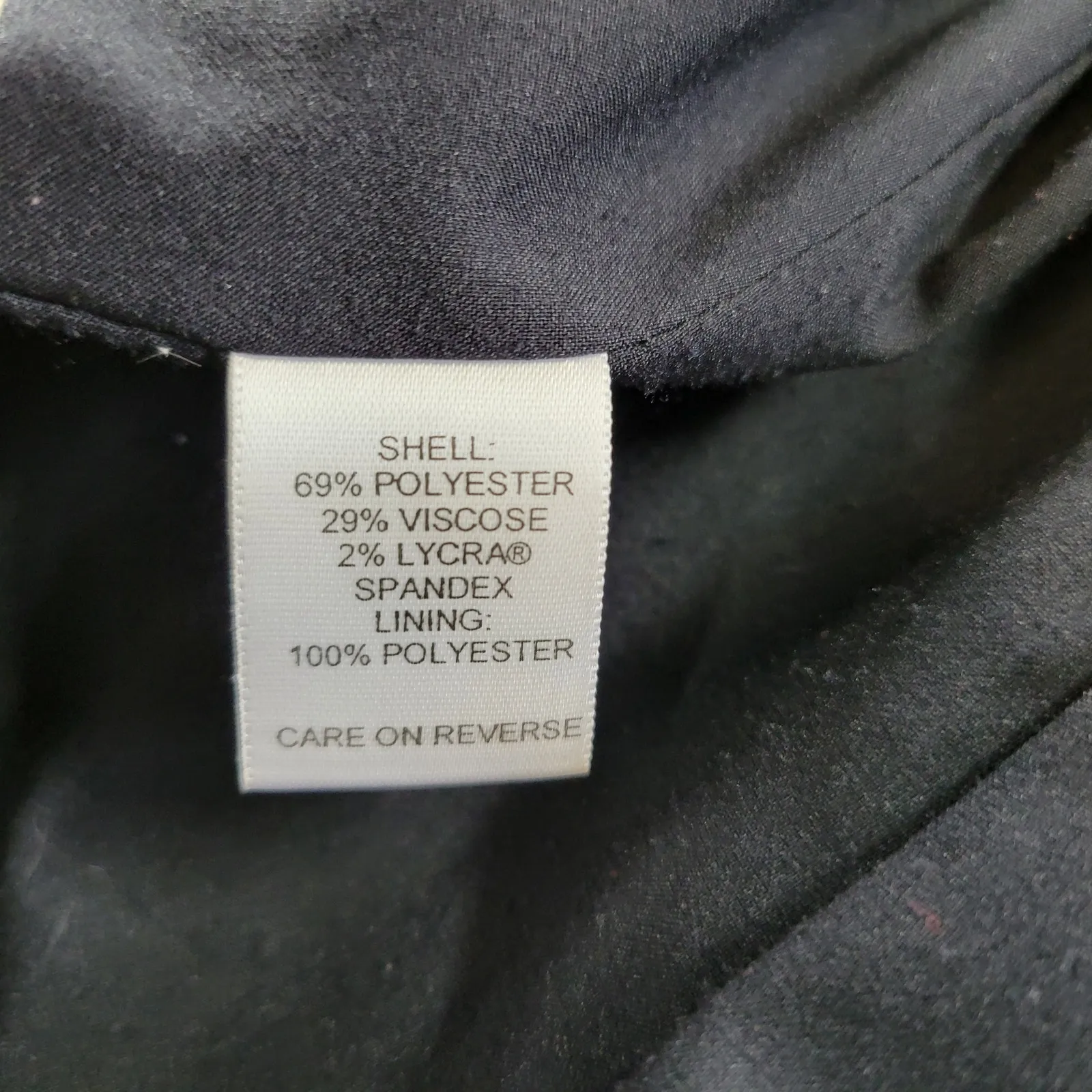 Vintage Talbots Pinstripe Suit Womens 14 Petite Black Gray‎ Jacket Skirt Set USA - Image 6