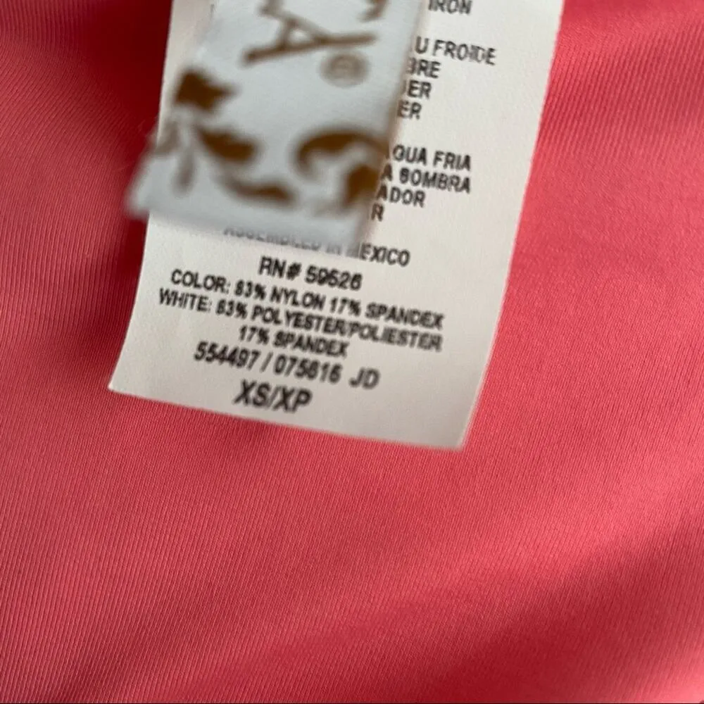 BECCA Radiant Side Stripe Colorblock Hipster Bikini Bottoms XS Striped Swim New - Image 7