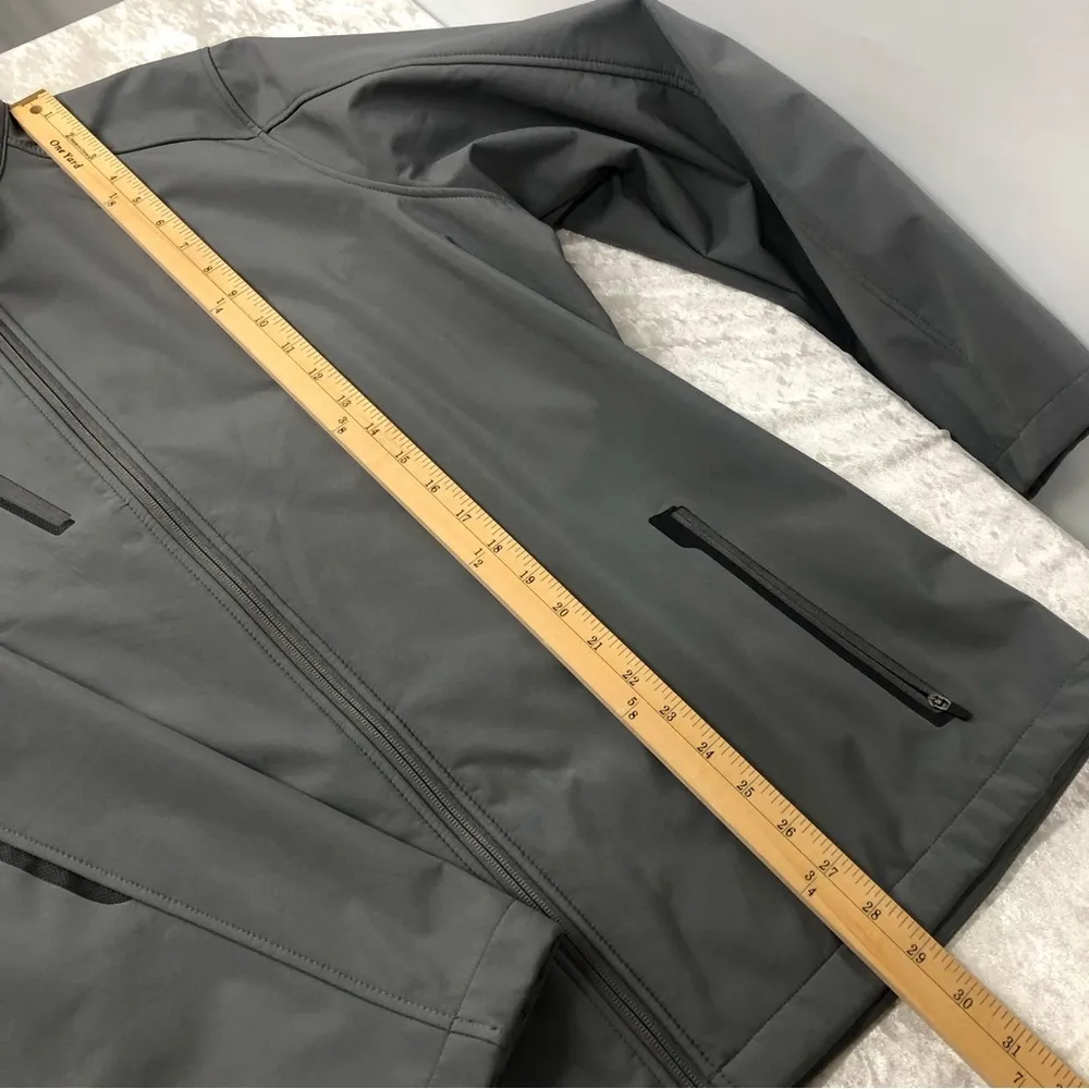 Port Authority women’s gray 3xl full zipper jacket - Image 7