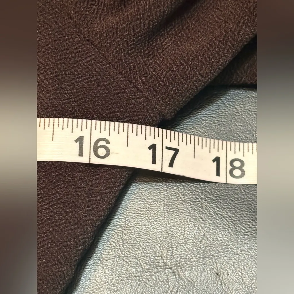 Free People black plunge dress with Statement Sleeves. Size Small - Image 11