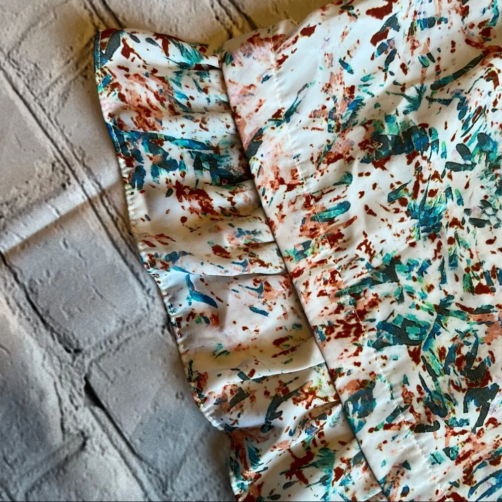 Waverly Grey Top Blouse Excellent Condition Size Small - Image 6