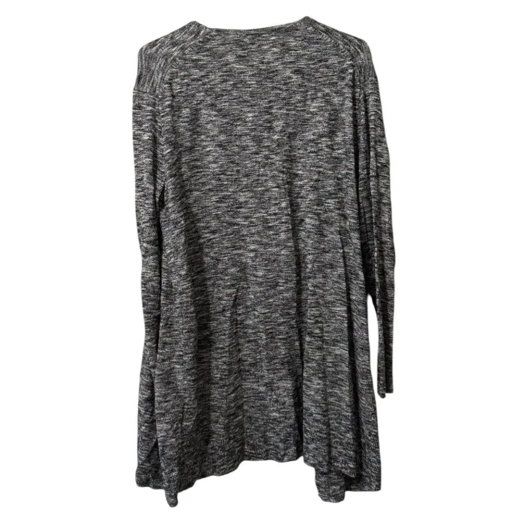 Madewell Cardigan Size Small Marled Panda Open Front Cardigan Sweater Pocket NWT - Image 2