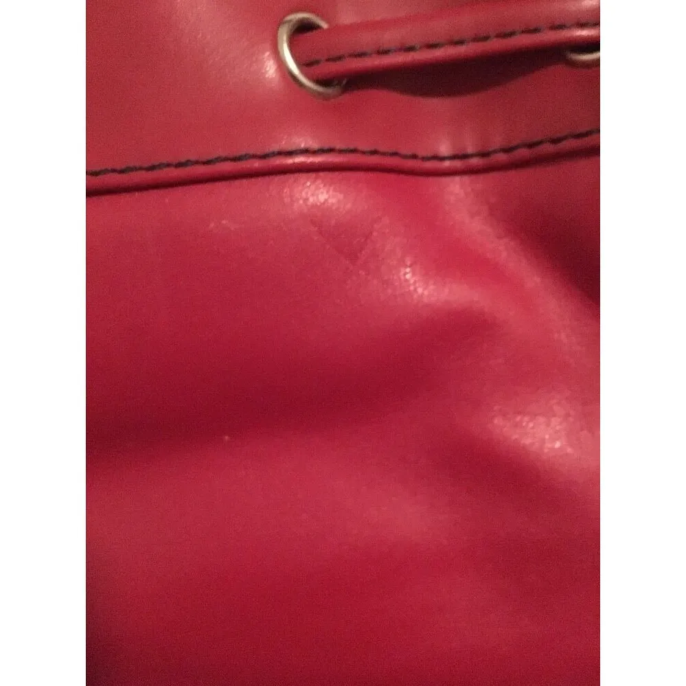 Tommy Hilfiger Women's Crossbody Shoulder Handbag Tote Purse Red - Image 11