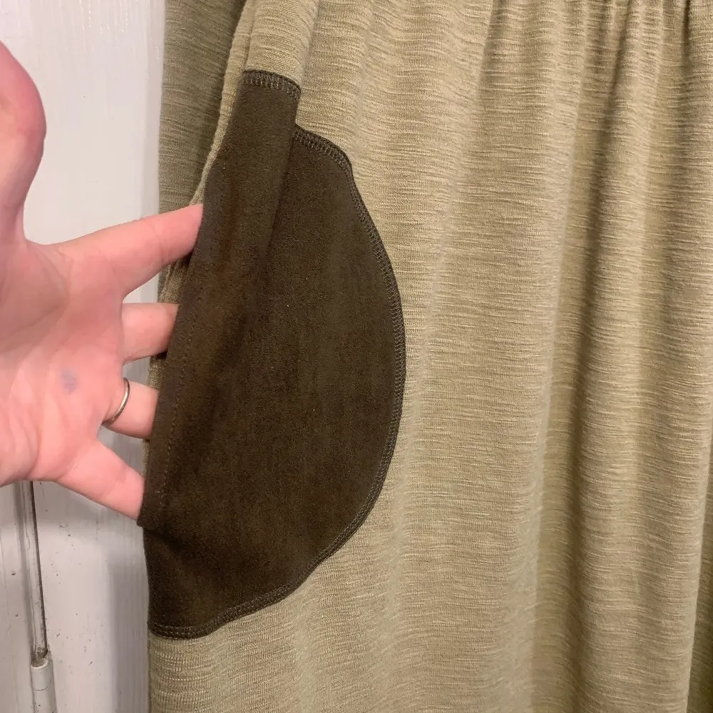 Easel Boho Style Medium Olive Green Dress.          1520 - Image 3