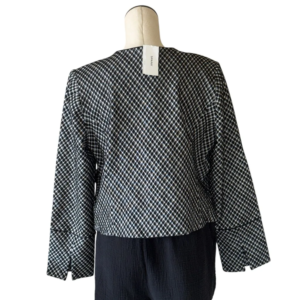 Spanx NWT  Ponte Lady Jacket Jacquard # 21039R - Image 5