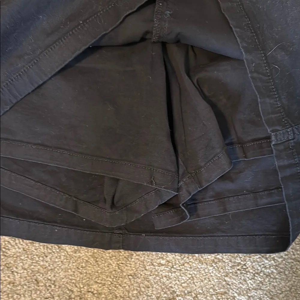 Croft & Barrow Black Mini Skorts Casual - Image 6