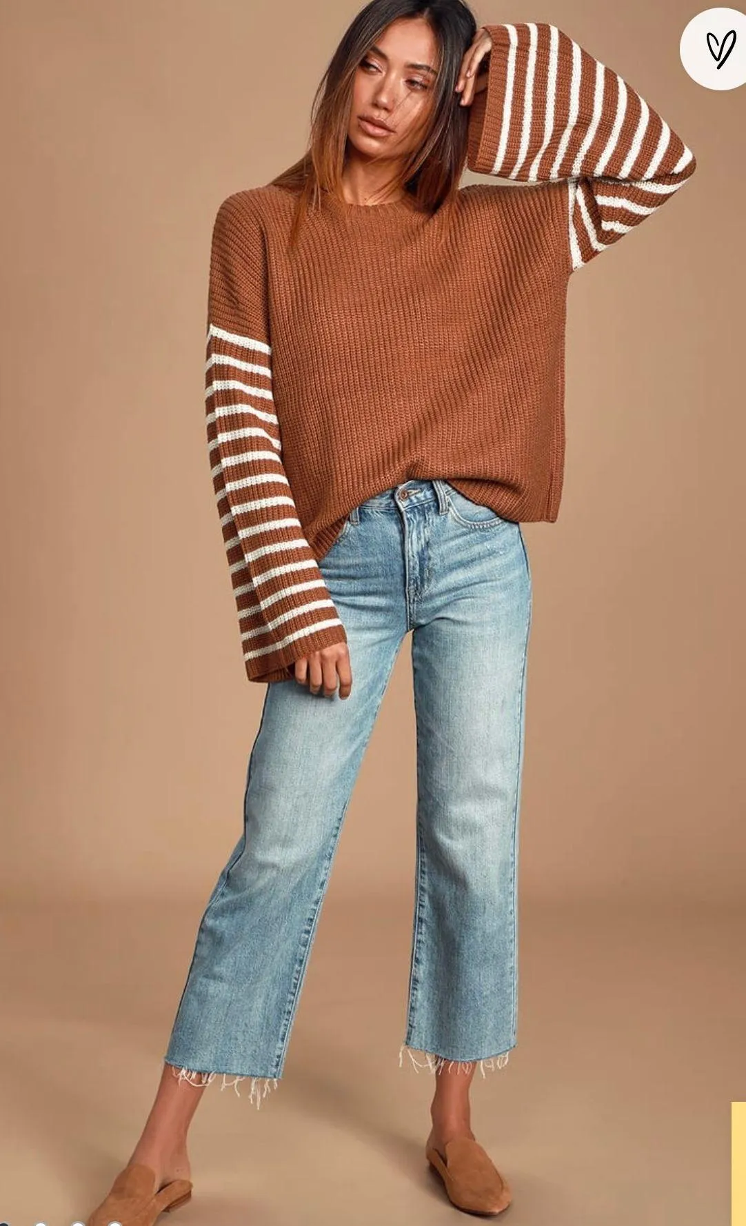 Lulus Rust Orange Sweater - Image 2