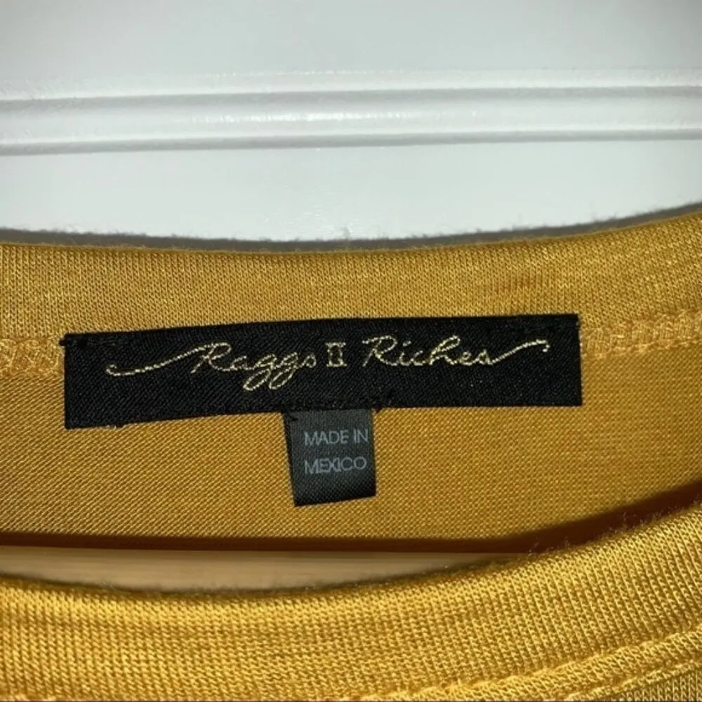 Raggs II Riches mustard yellow California shirt - Image 3