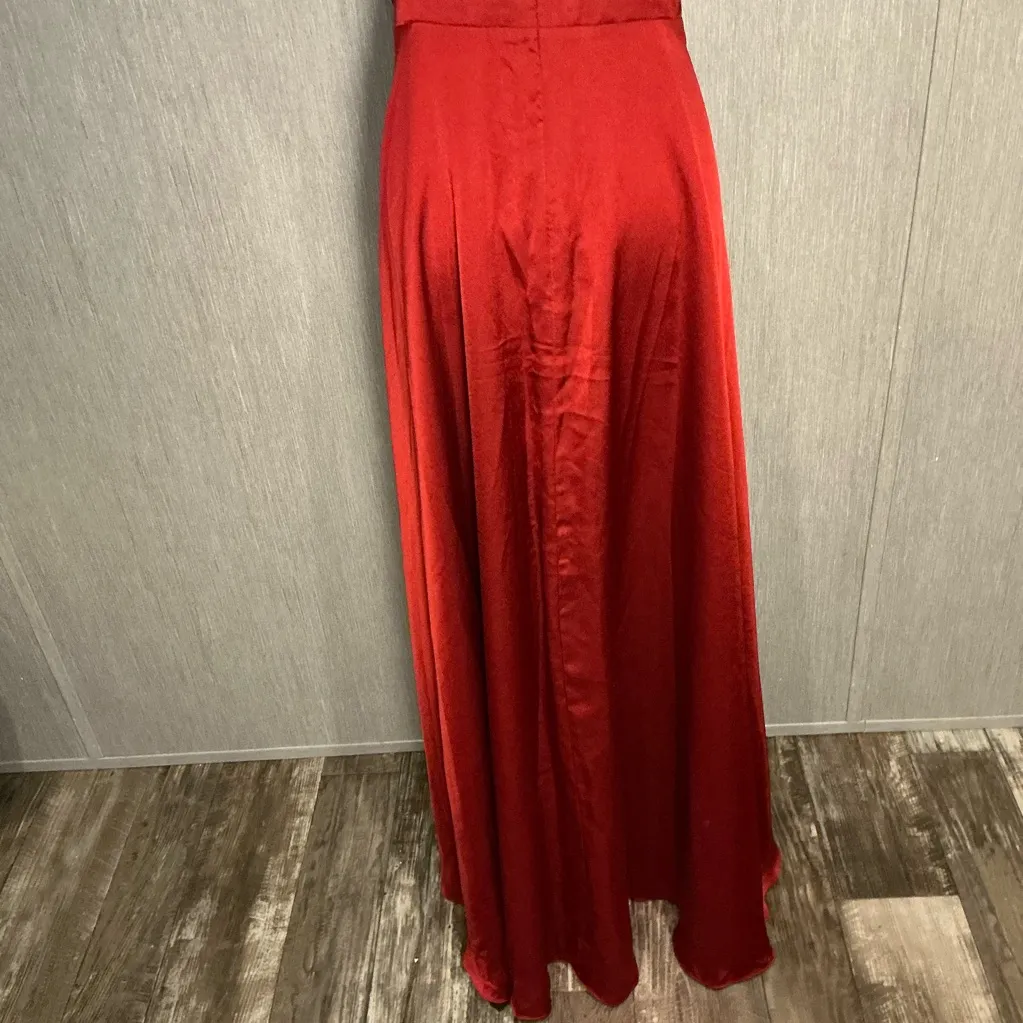 JJ’s House Elegant Red Evening Gown Size 16 - Image 13