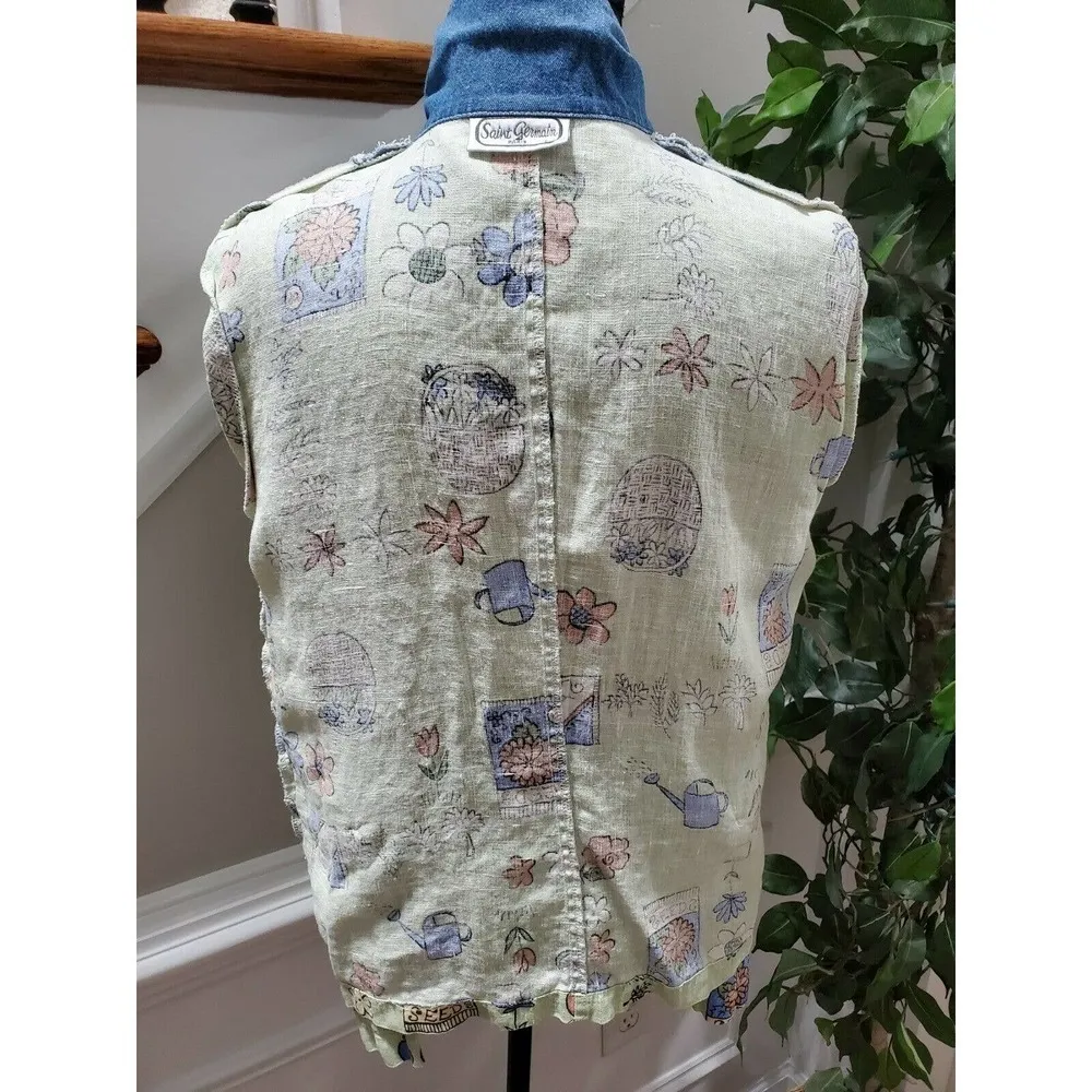 Paris Saint Germain Women's Multicolor Cotton Long Sleeve Collared Jacket Size L - Image 8