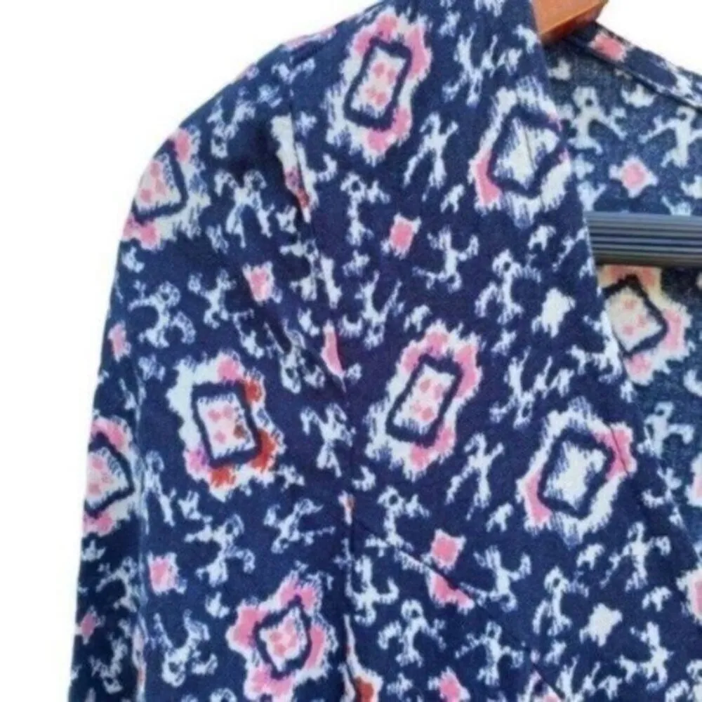 Hollister Y2K Floral Prairie Button Front Mini Dress Size Medium - Image 8