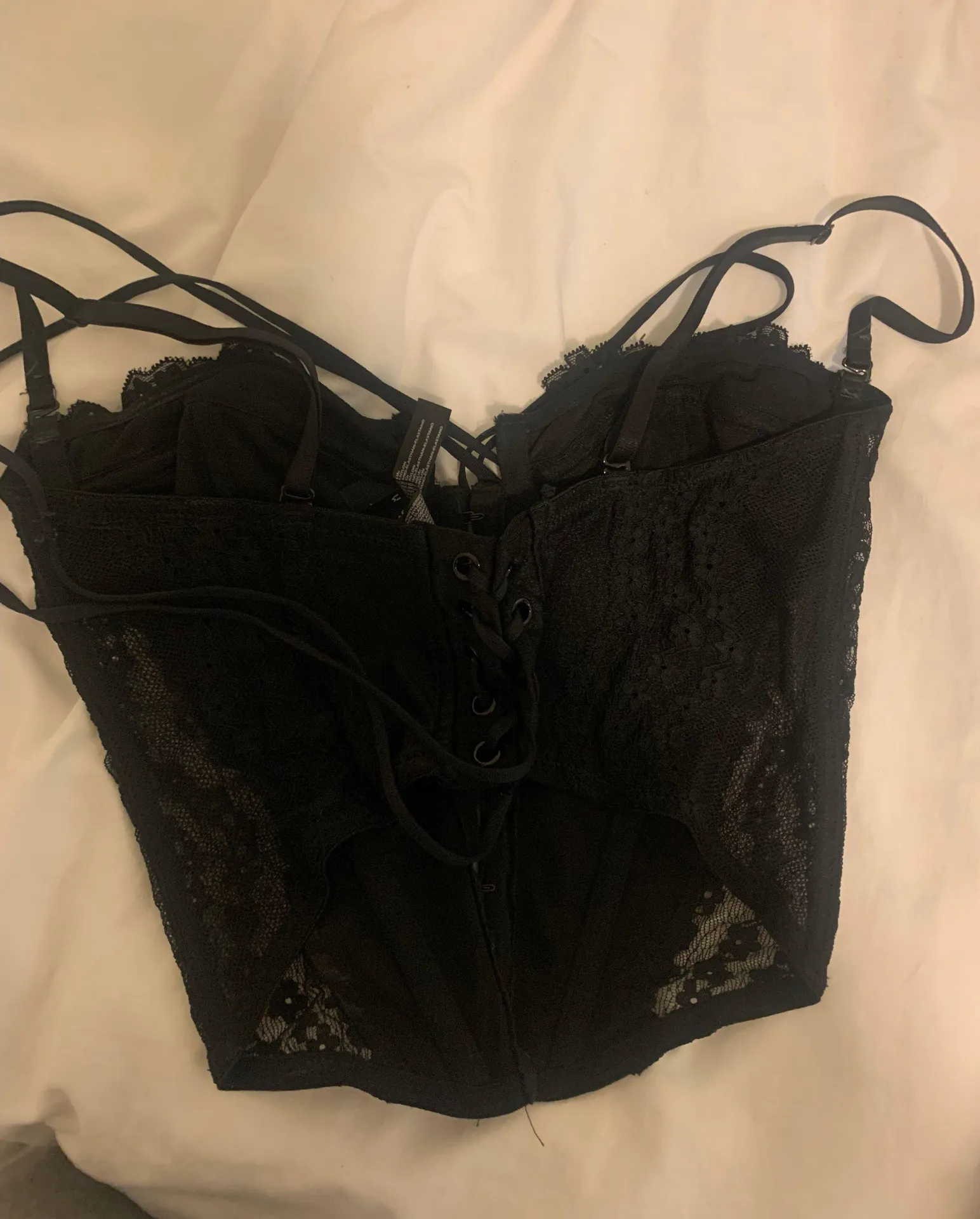 Urban Outfitters Out From Under Black Corset Top - Image 2