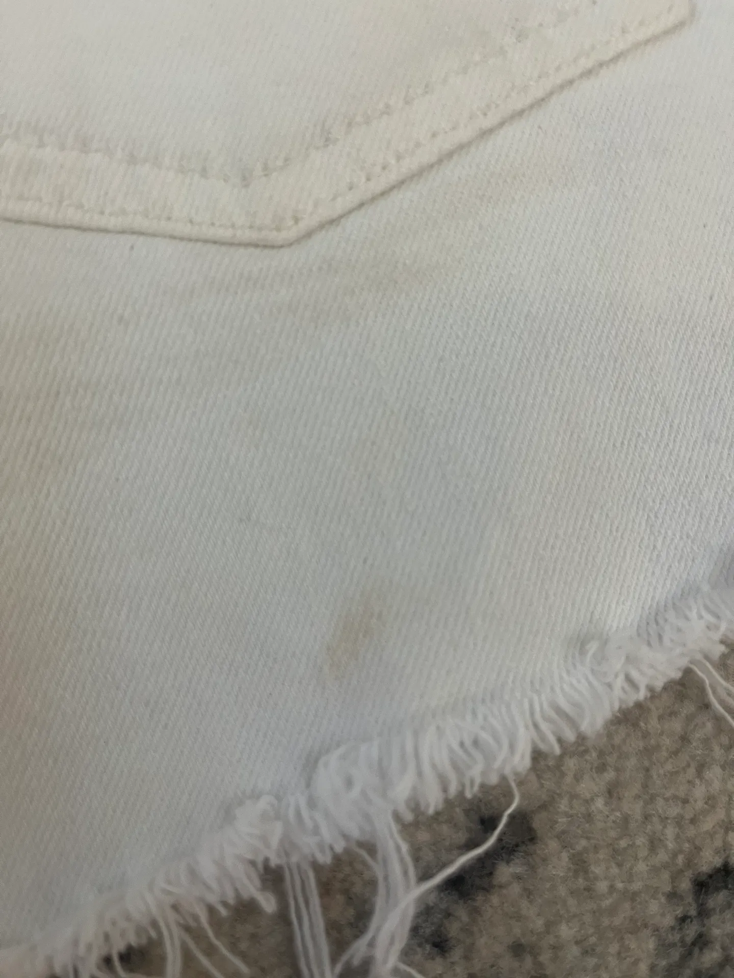 Ivory 501 Denim Shorts - Image 4