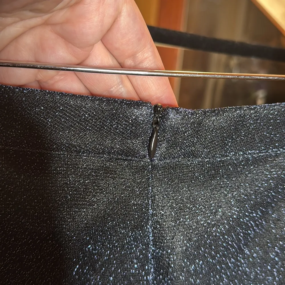 Revolve by the way. Navy Sparkle Pants with Stripe Size Small - Image 8