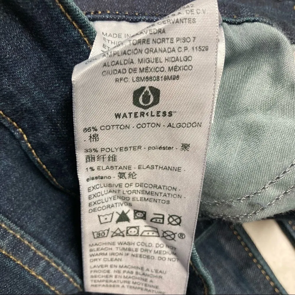 LEVI STRAUSS Signature Mid Rise Slim Jeans Blue Size 16 M 33/30 New With Tags - Image 8