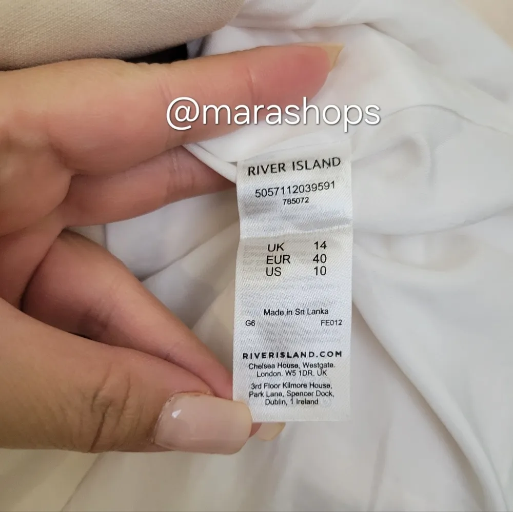 River Island  Moss Double Breasted Blazer - Image 9