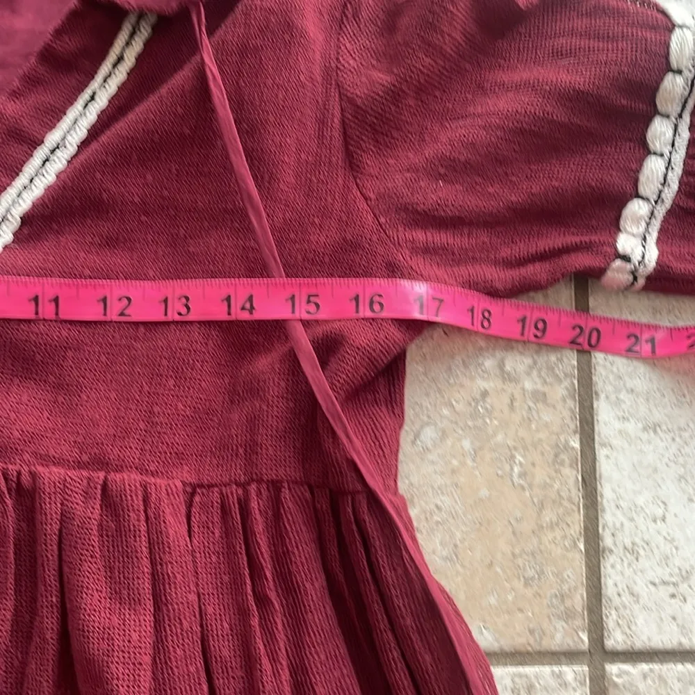 Anthropologie Vineet Bahl Nisha Embroidered Pom Pom Peasant Top - Image 13