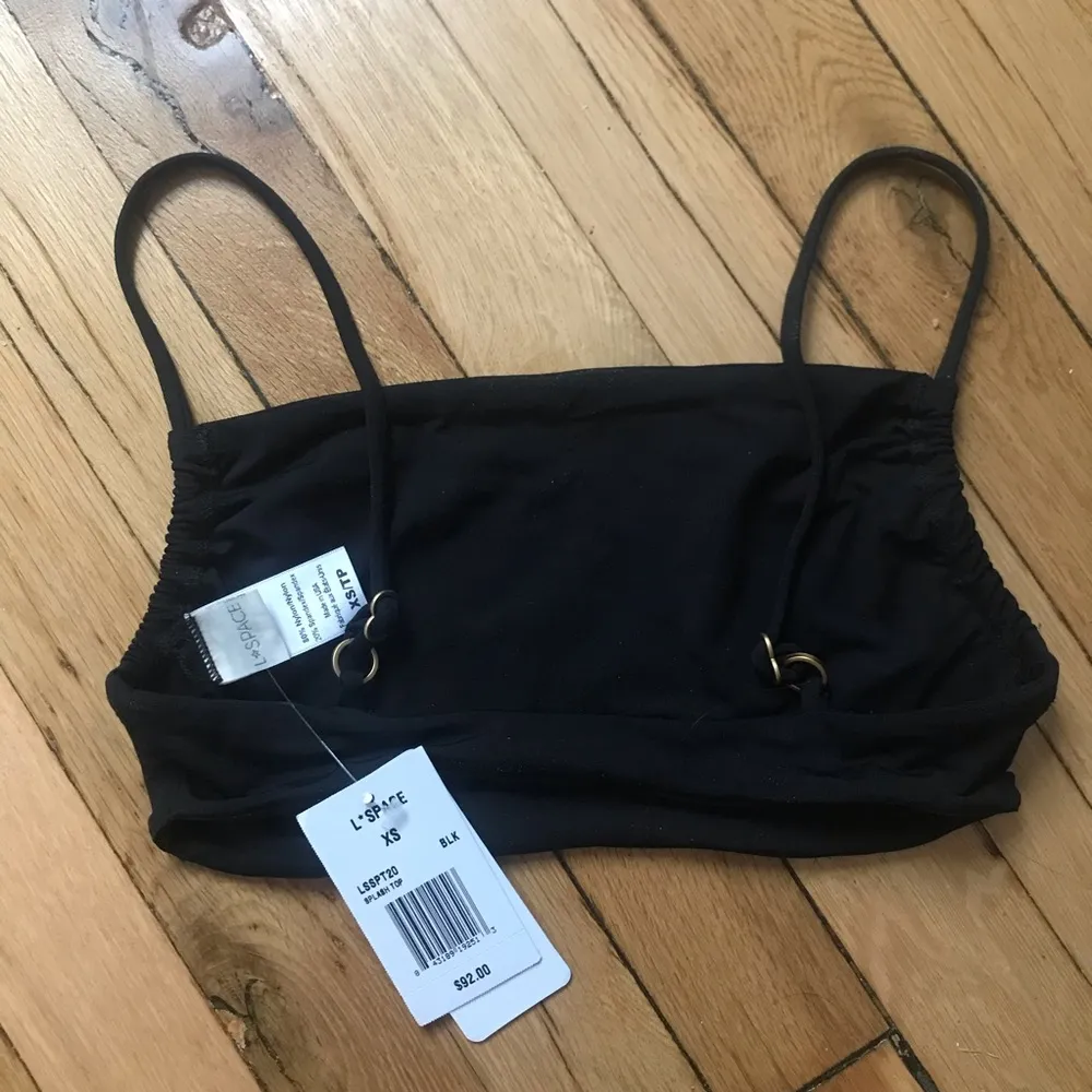 NWT l*space splash square neck bikini top 🖤 - Image 5