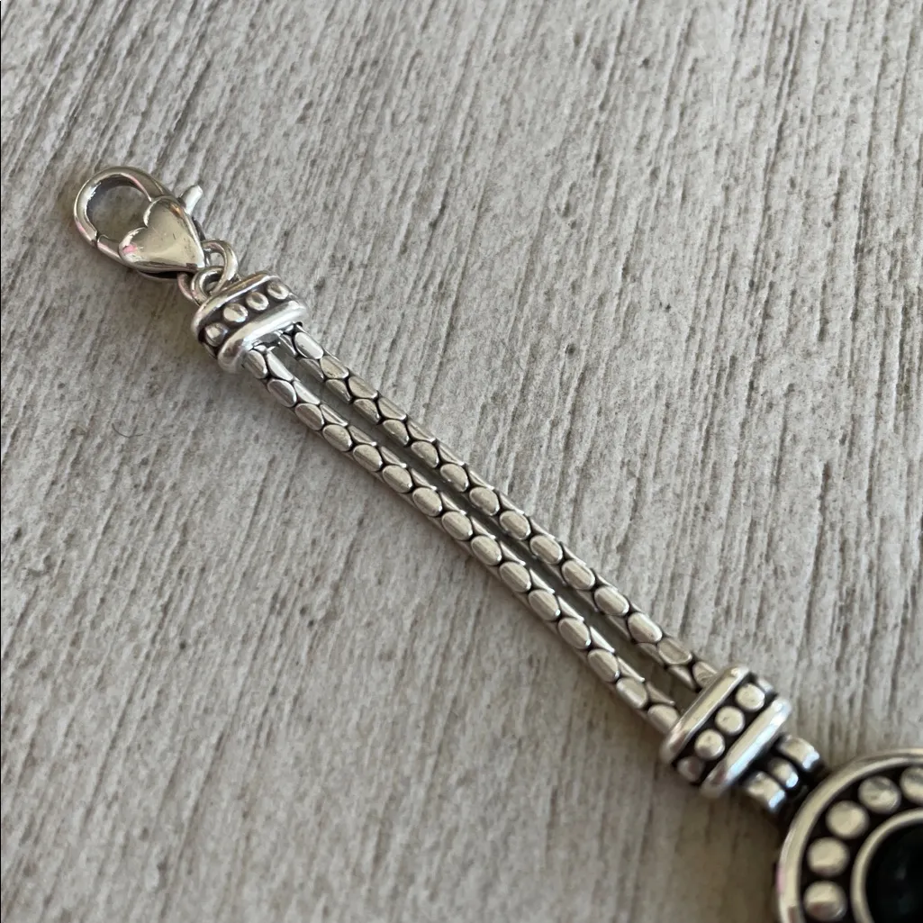 Pebble Dot Onyx Cabochon Reversible Bracelet NWT - Image 6