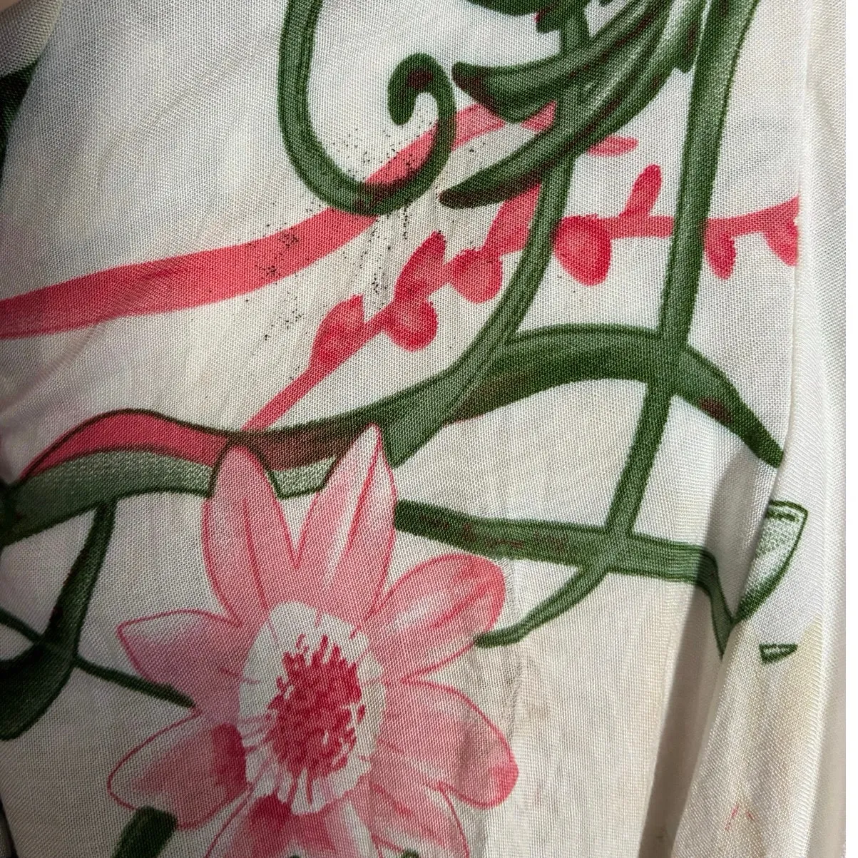 Showpo Lone Traveller Maxi Dress Floral Size 14 Green - Image 8