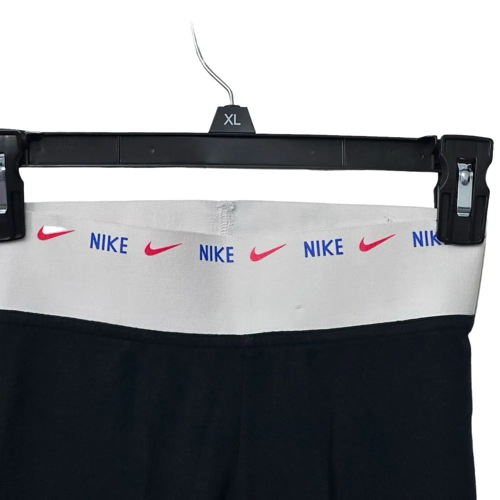 NIKE Floral Pattern Leggings Black‎ XS Cotton Blend Womens Hyper Femme - Image 2