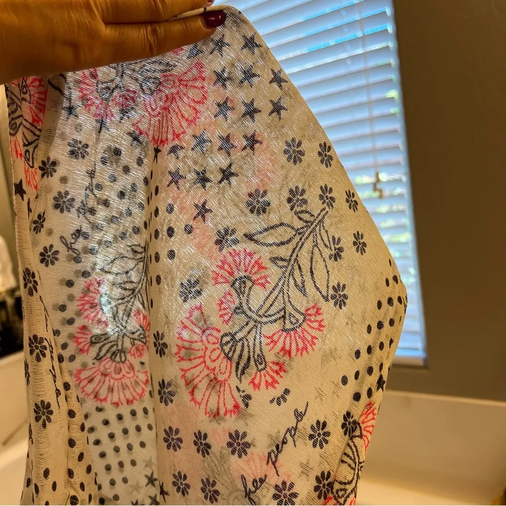 Free People boho fabric tote 14”x15” - Image 9