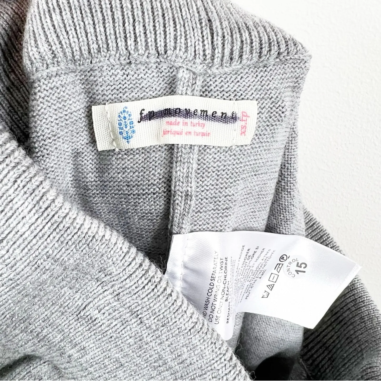 NEW Free People The Recovery Knit Set XS‎ Grey - Image 14